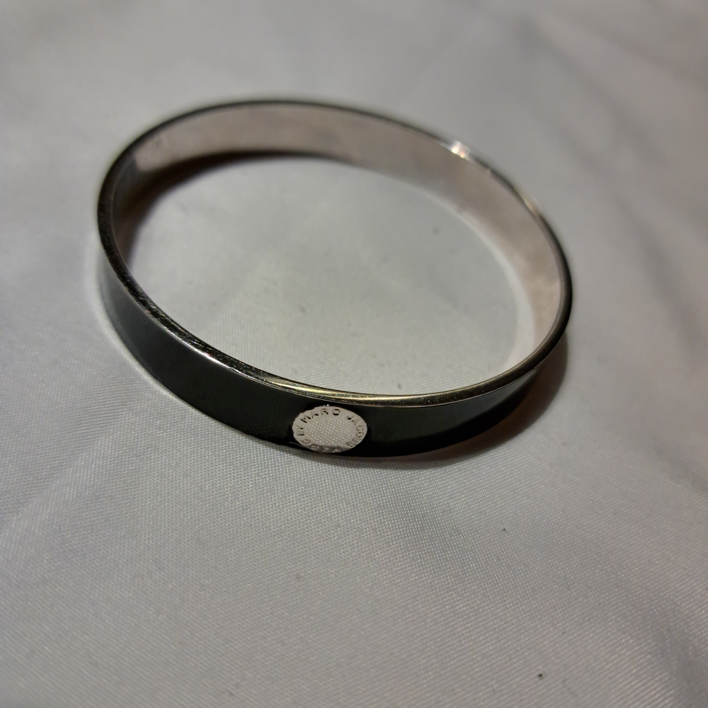 Marc By Marc Jacobs Black and Silver Bracelet